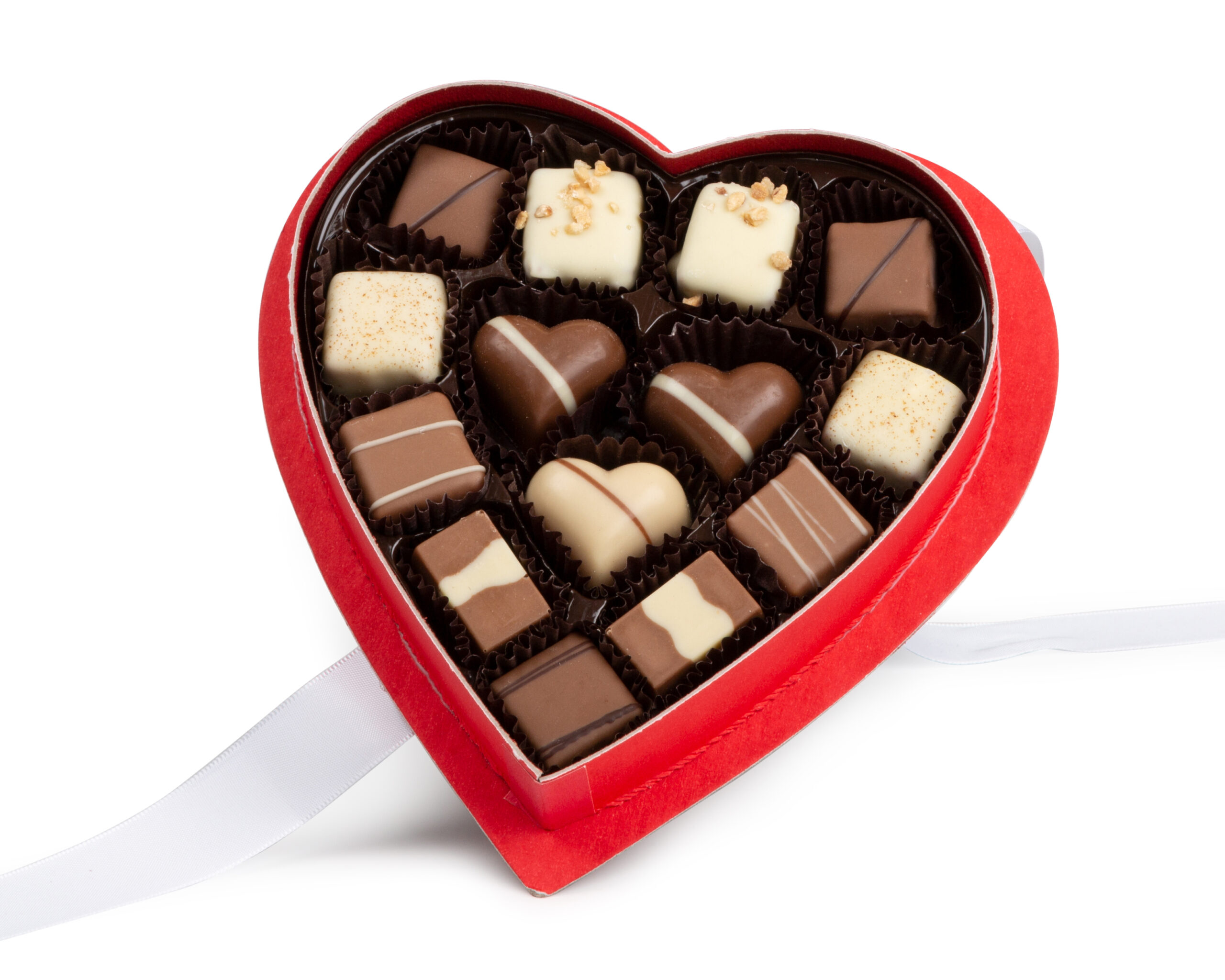XLarge Heart-Shaped Chocolate Box - Alamo City Chocolate Factory
